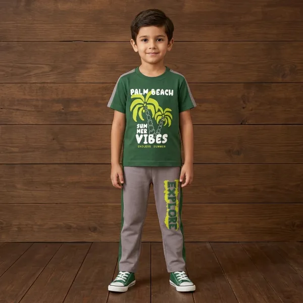 Teen cotton full pant set 7-14 years