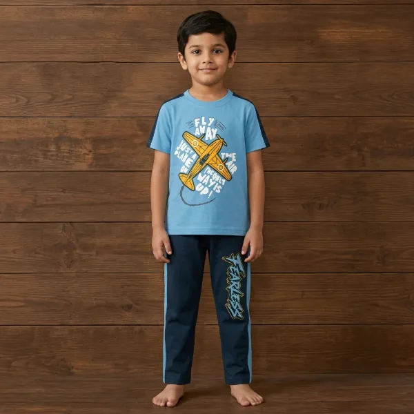 Teen cotton full pant set 7-14 years