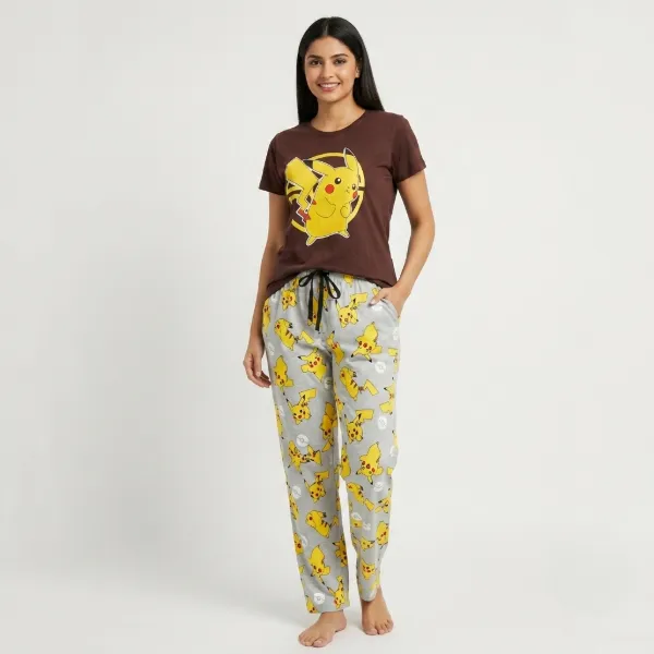 Cotton Pyjama Set tshirt & full pant