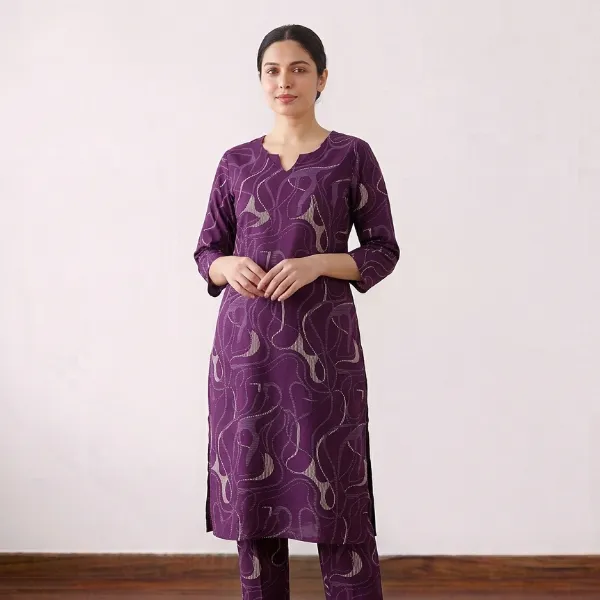 Avaasa Rayon Side Cut Kurti - S-XXL sizes