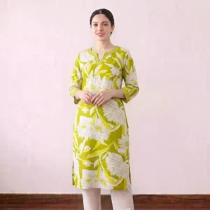Avaasa Rayon Side Cut Kurti - S-XXL sizes