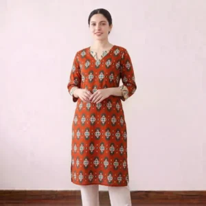 Avaasa Rayon Side Cut Kurti - S-XXL sizes