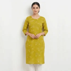Avaasa Rayon Side Cut Kurti - S-XXL sizes