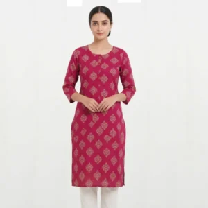 Avaasa Rayon Side Cut Kurti - S-XXL sizes